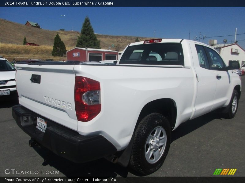 Super White / Graphite 2014 Toyota Tundra SR Double Cab