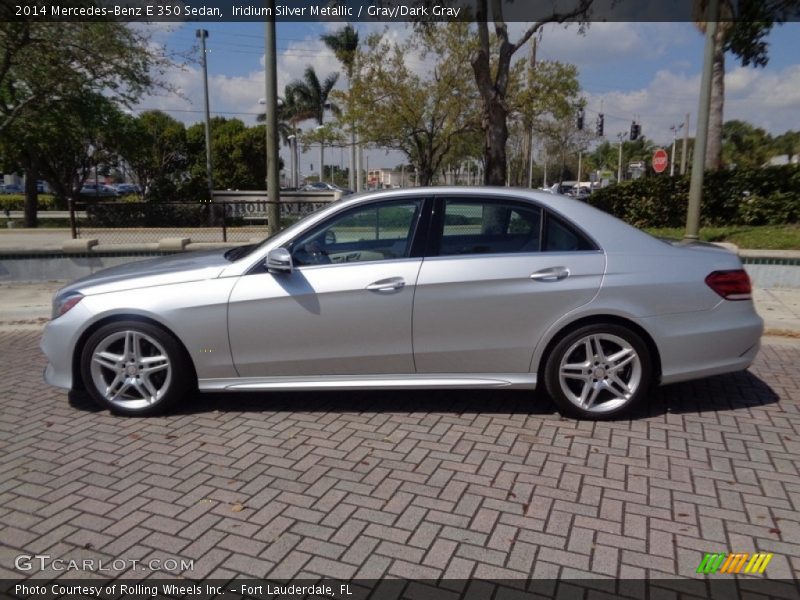 Iridium Silver Metallic / Gray/Dark Gray 2014 Mercedes-Benz E 350 Sedan