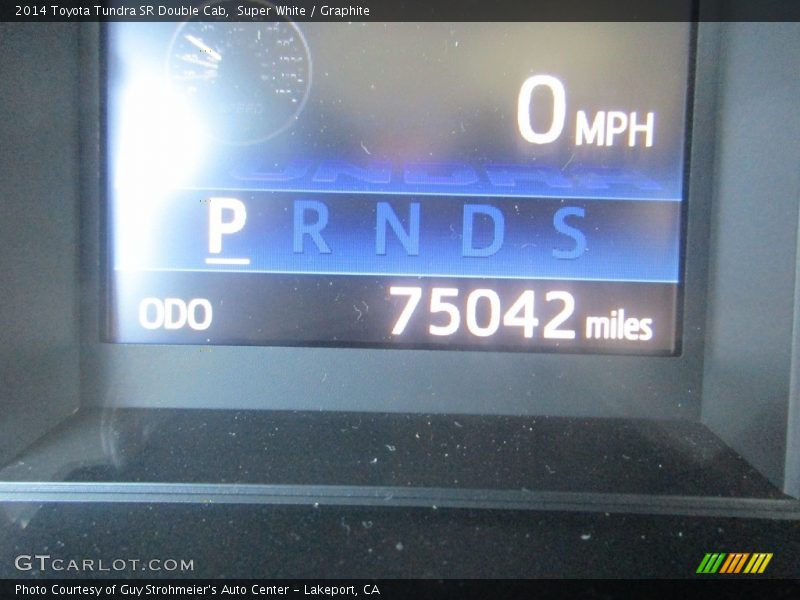 Super White / Graphite 2014 Toyota Tundra SR Double Cab