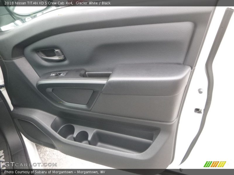Glacier White / Black 2018 Nissan TITAN XD S Crew Cab 4x4
