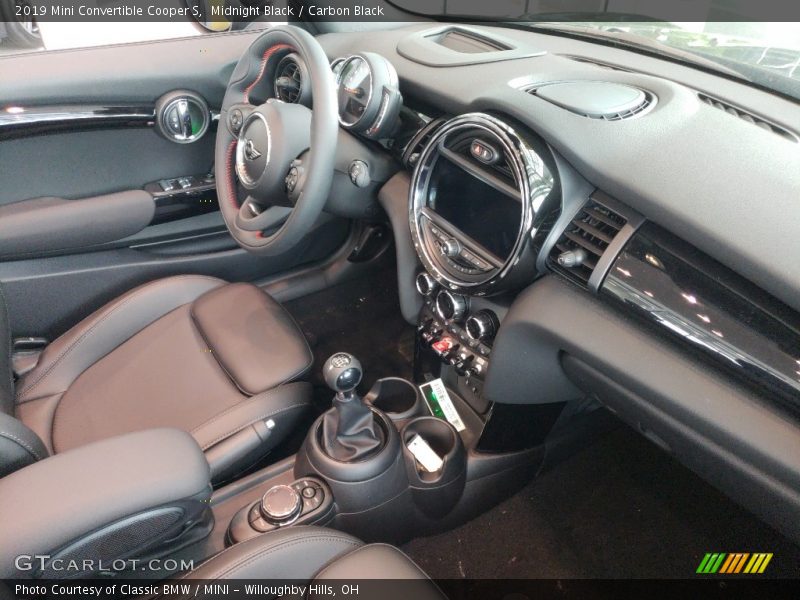  2019 Convertible Cooper S 6 Speed Manual Shifter