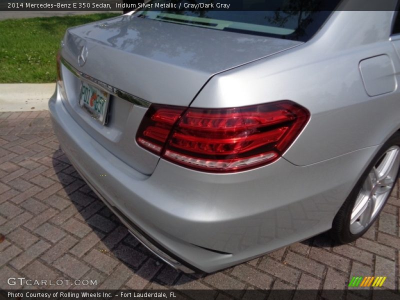 Iridium Silver Metallic / Gray/Dark Gray 2014 Mercedes-Benz E 350 Sedan