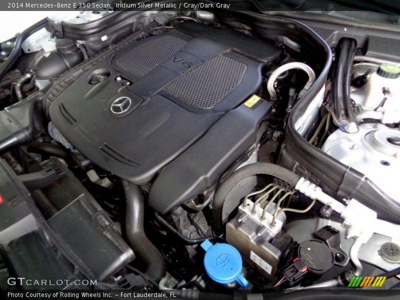 Iridium Silver Metallic / Gray/Dark Gray 2014 Mercedes-Benz E 350 Sedan