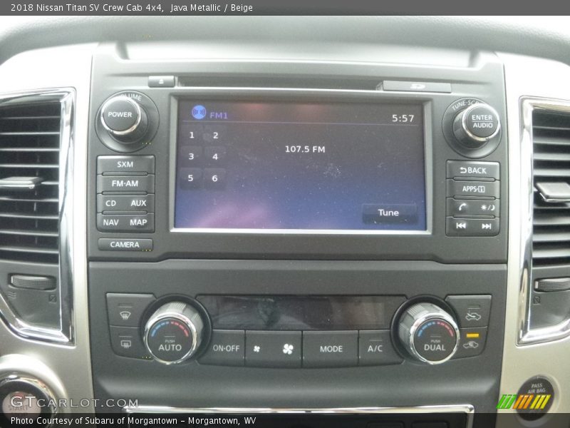 Java Metallic / Beige 2018 Nissan Titan SV Crew Cab 4x4