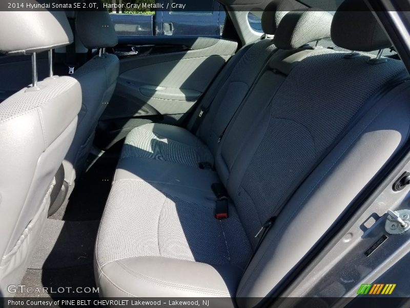 Harbor Gray Metallic / Gray 2014 Hyundai Sonata SE 2.0T