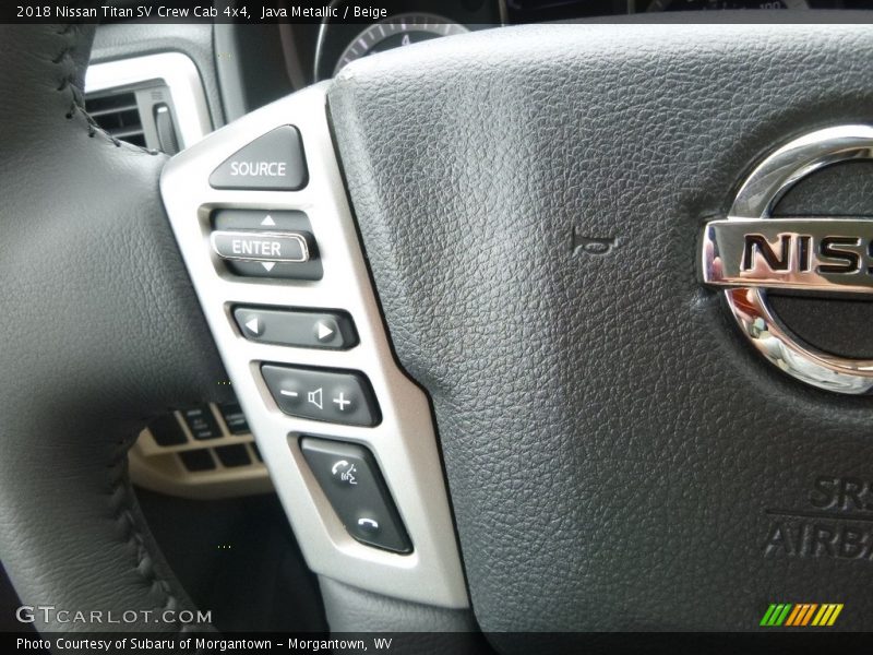 Java Metallic / Beige 2018 Nissan Titan SV Crew Cab 4x4