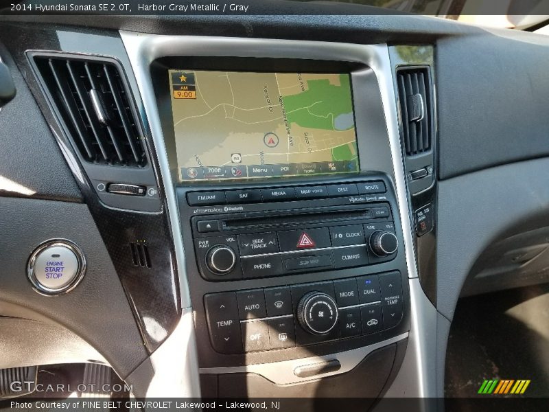 Harbor Gray Metallic / Gray 2014 Hyundai Sonata SE 2.0T
