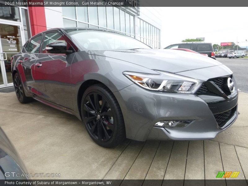 Front 3/4 View of 2018 Maxima SR Midnight Edition
