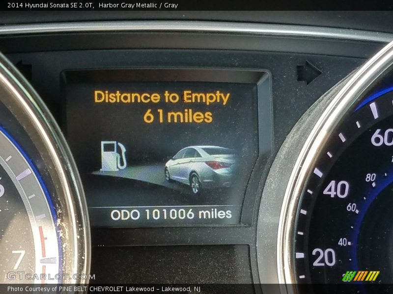 Harbor Gray Metallic / Gray 2014 Hyundai Sonata SE 2.0T