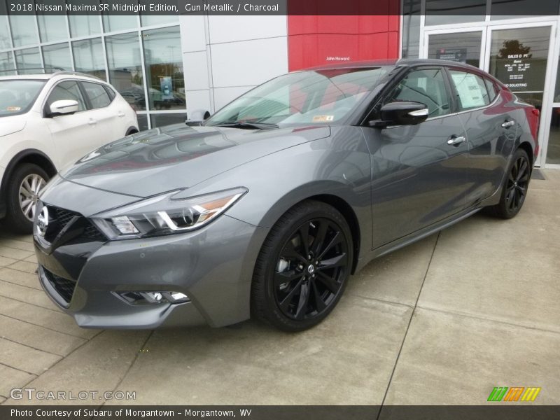 Gun Metallic / Charcoal 2018 Nissan Maxima SR Midnight Edition