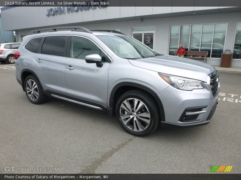 Ice Silver Metallic / Slate Black 2019 Subaru Ascent Limited