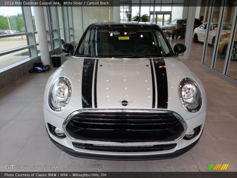 White Silver / Carbon Black 2019 Mini Clubman Cooper All4