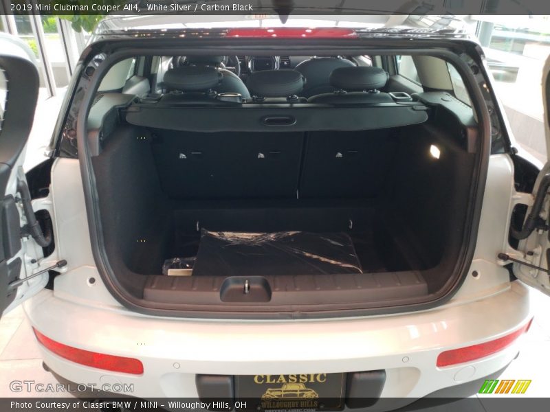 White Silver / Carbon Black 2019 Mini Clubman Cooper All4