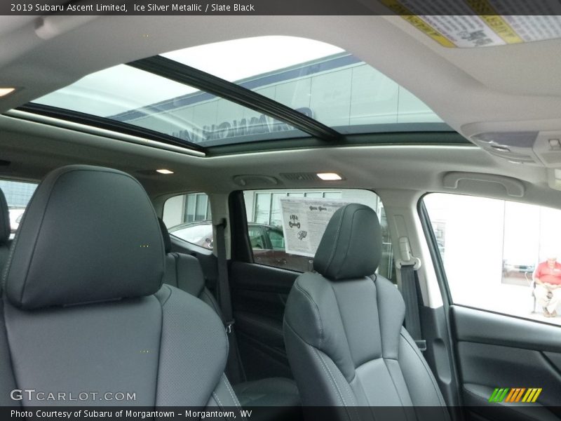 Front Seat of 2019 Ascent Limited