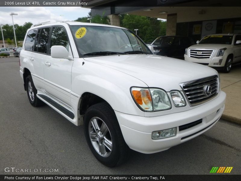 Galactic Gray Mica / Ivory 2006 Lexus LX 470