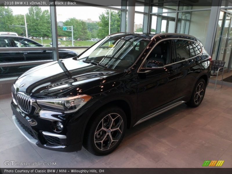 Jet Black / Black 2018 BMW X1 xDrive28i