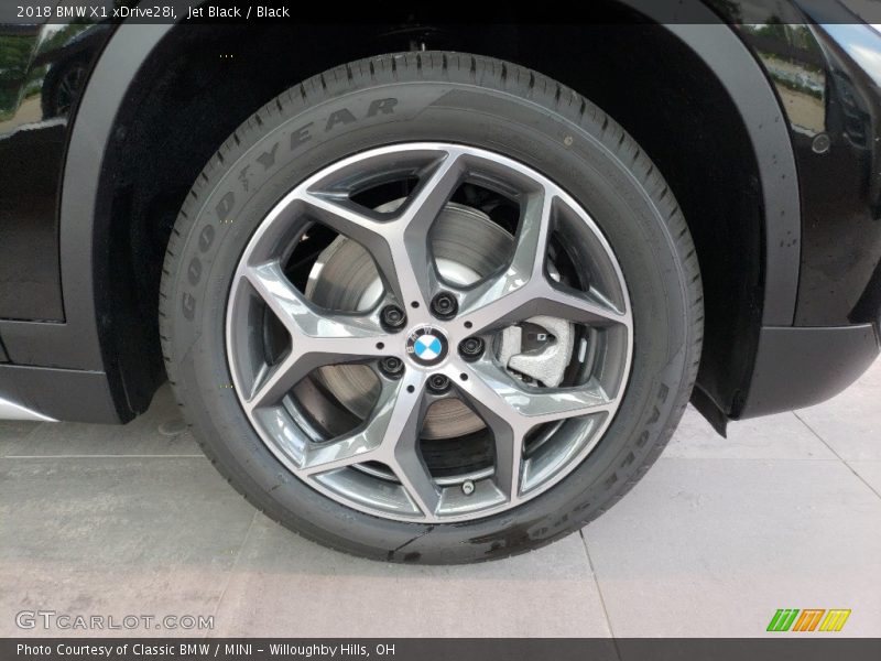 Jet Black / Black 2018 BMW X1 xDrive28i