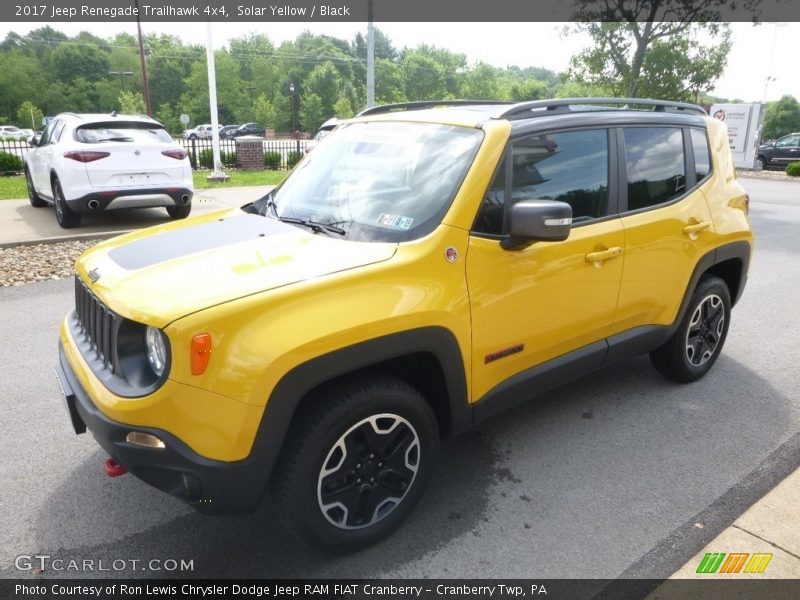 Solar Yellow / Black 2017 Jeep Renegade Trailhawk 4x4