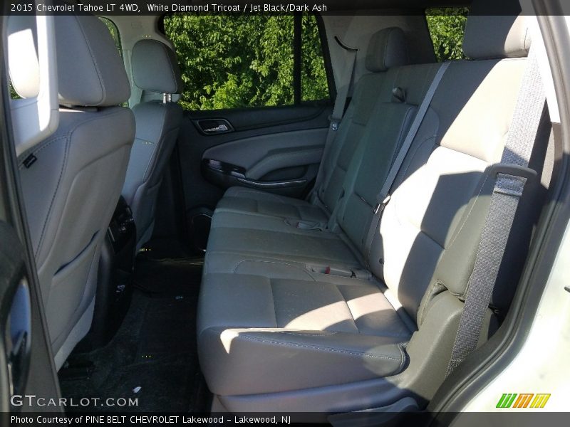 White Diamond Tricoat / Jet Black/Dark Ash 2015 Chevrolet Tahoe LT 4WD