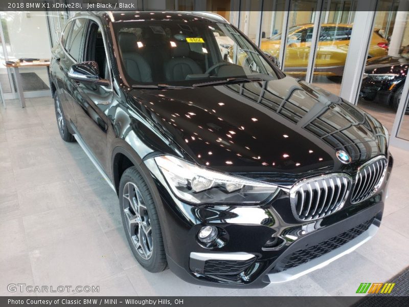 Jet Black / Black 2018 BMW X1 xDrive28i