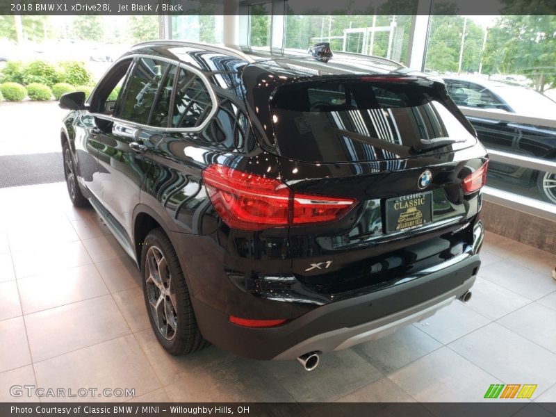 Jet Black / Black 2018 BMW X1 xDrive28i