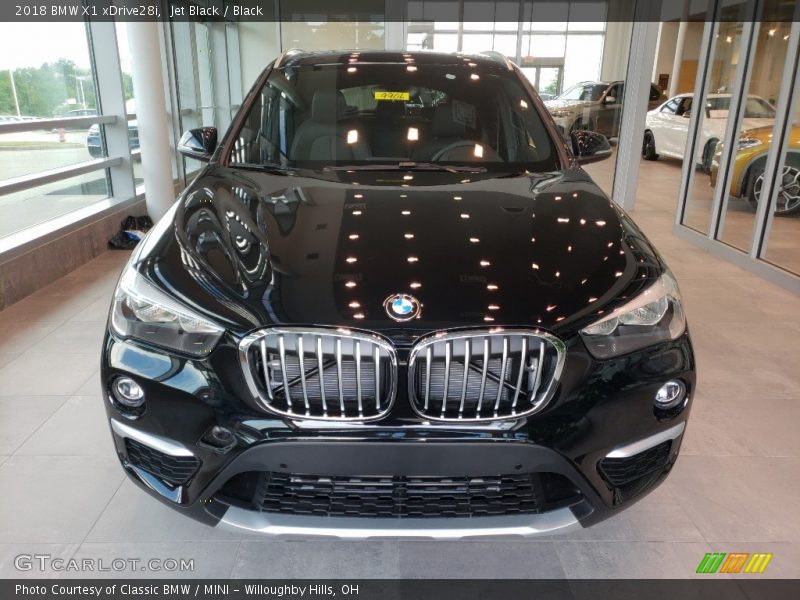 Jet Black / Black 2018 BMW X1 xDrive28i