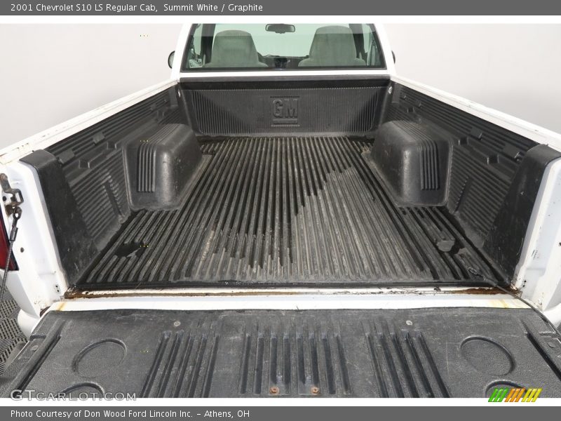 Summit White / Graphite 2001 Chevrolet S10 LS Regular Cab