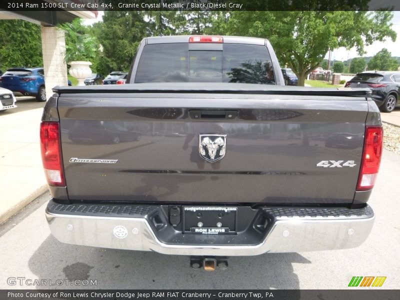 Granite Crystal Metallic / Black/Diesel Gray 2014 Ram 1500 SLT Crew Cab 4x4