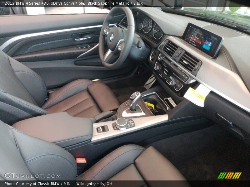  2019 4 Series 430i xDrive Convertible Black Interior