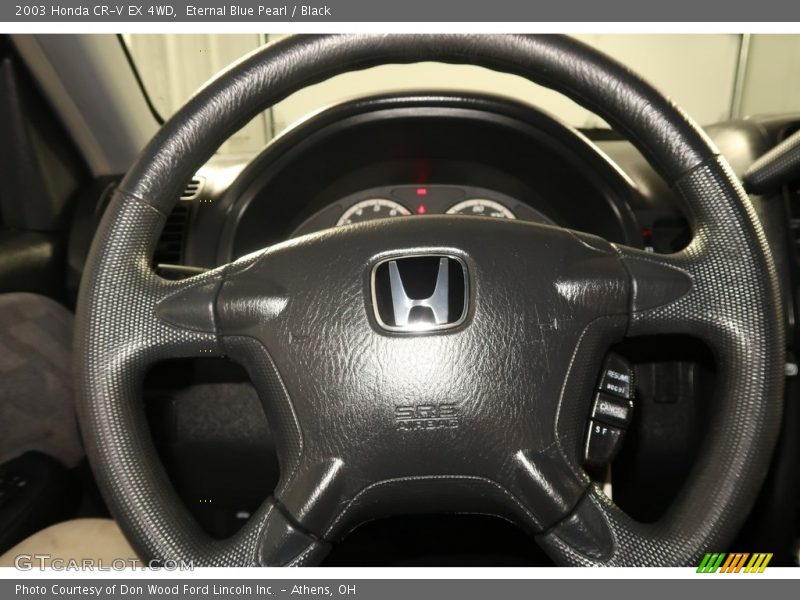 Eternal Blue Pearl / Black 2003 Honda CR-V EX 4WD