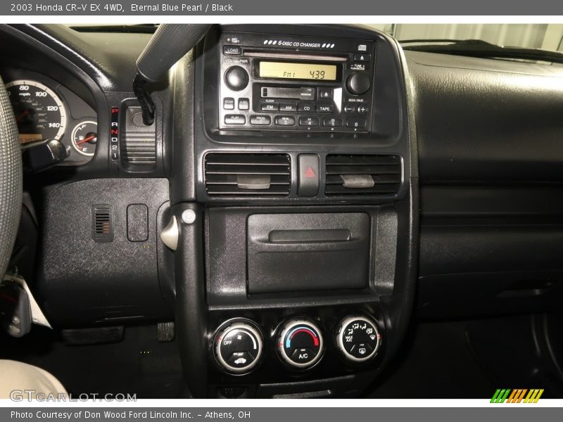 Eternal Blue Pearl / Black 2003 Honda CR-V EX 4WD