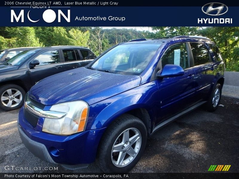 Laser Blue Metallic / Light Gray 2006 Chevrolet Equinox LT AWD