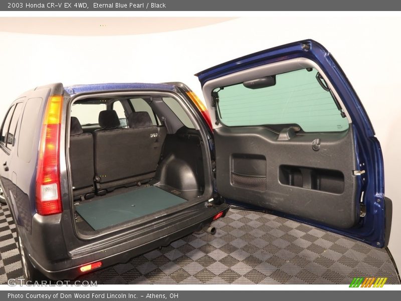 Eternal Blue Pearl / Black 2003 Honda CR-V EX 4WD