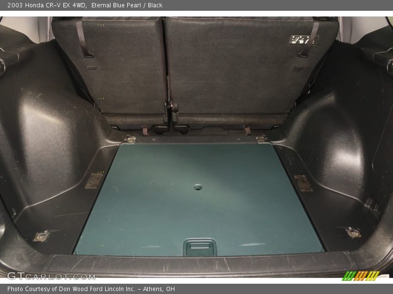 Eternal Blue Pearl / Black 2003 Honda CR-V EX 4WD