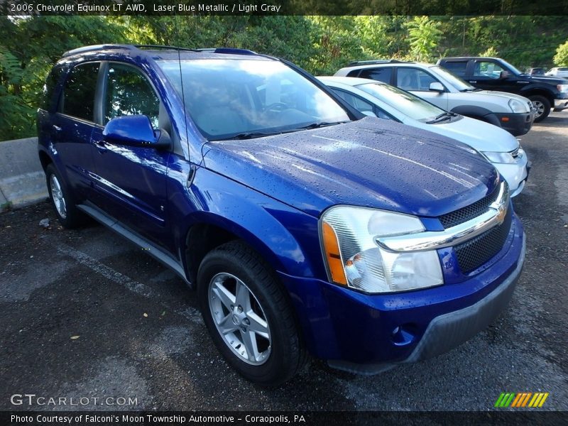 Laser Blue Metallic / Light Gray 2006 Chevrolet Equinox LT AWD