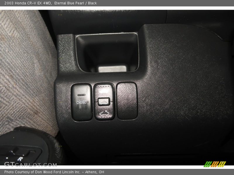 Eternal Blue Pearl / Black 2003 Honda CR-V EX 4WD