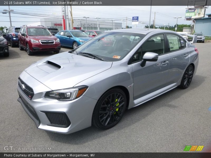 Front 3/4 View of 2018 WRX STI Limited