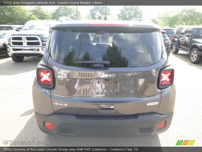 Granite Crystal Metallic / Black 2018 Jeep Renegade Latitude 4x4