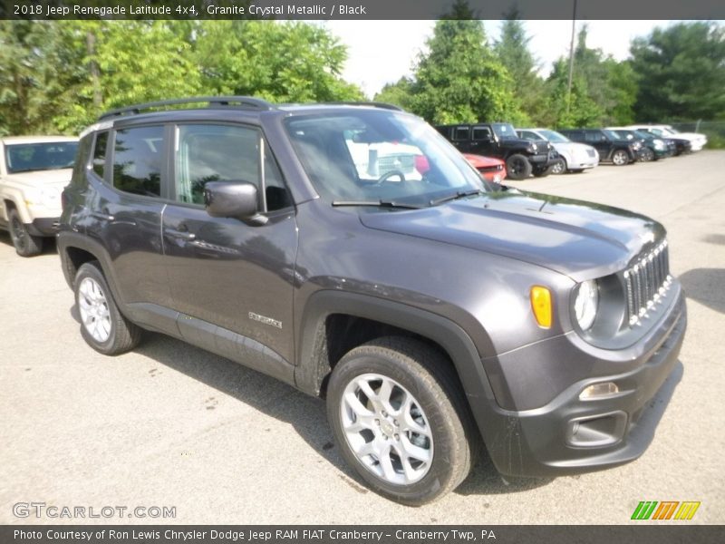 Granite Crystal Metallic / Black 2018 Jeep Renegade Latitude 4x4