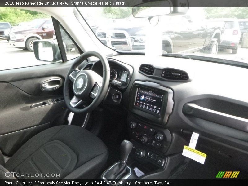 Granite Crystal Metallic / Black 2018 Jeep Renegade Latitude 4x4