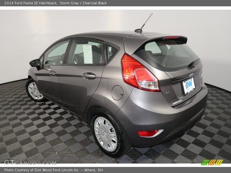 Storm Gray / Charcoal Black 2014 Ford Fiesta SE Hatchback