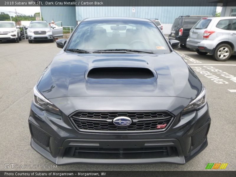 Dark Gray Metallic / Carbon Black 2018 Subaru WRX STI