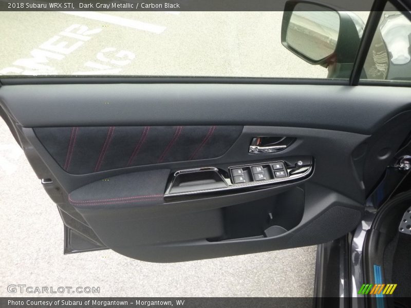 Dark Gray Metallic / Carbon Black 2018 Subaru WRX STI