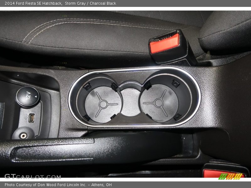 Storm Gray / Charcoal Black 2014 Ford Fiesta SE Hatchback