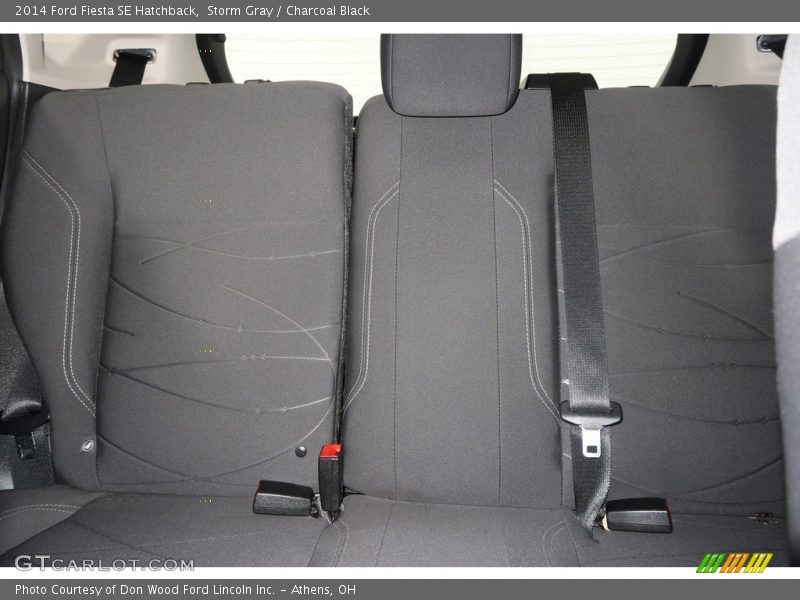 Storm Gray / Charcoal Black 2014 Ford Fiesta SE Hatchback