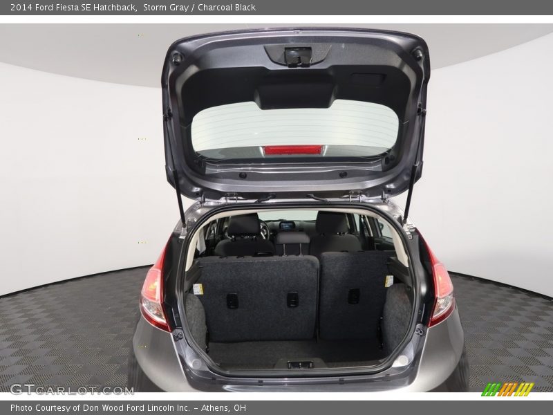 Storm Gray / Charcoal Black 2014 Ford Fiesta SE Hatchback