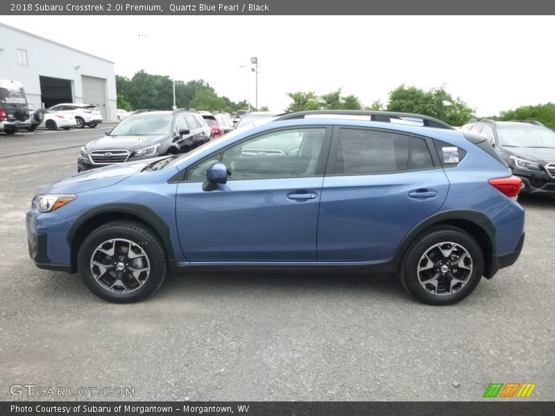 Quartz Blue Pearl / Black 2018 Subaru Crosstrek 2.0i Premium