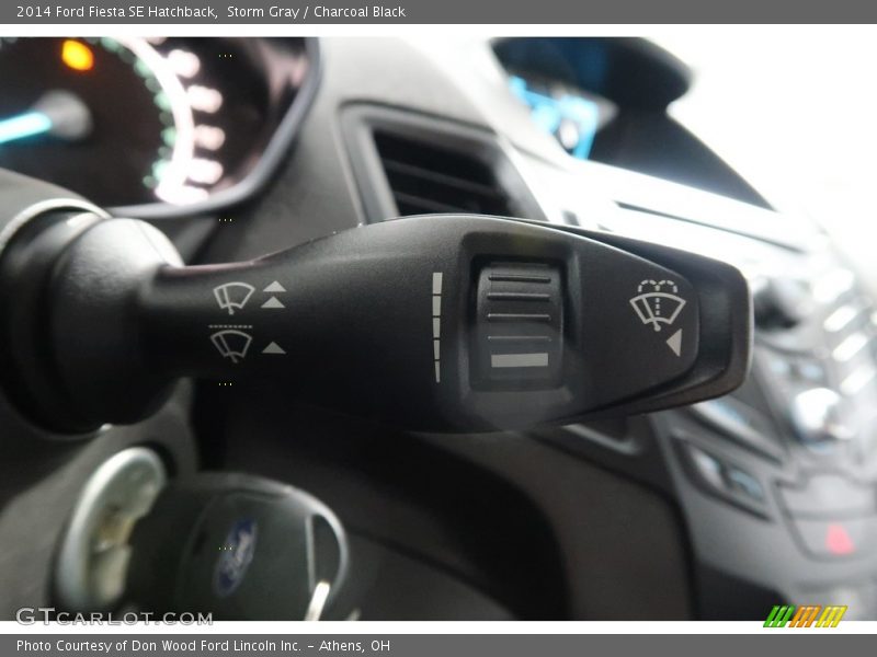 Storm Gray / Charcoal Black 2014 Ford Fiesta SE Hatchback