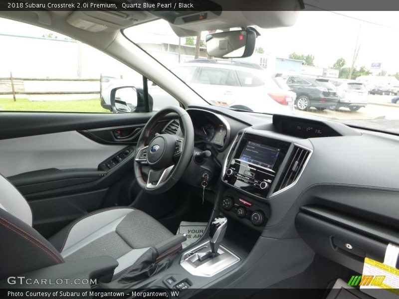 Quartz Blue Pearl / Black 2018 Subaru Crosstrek 2.0i Premium