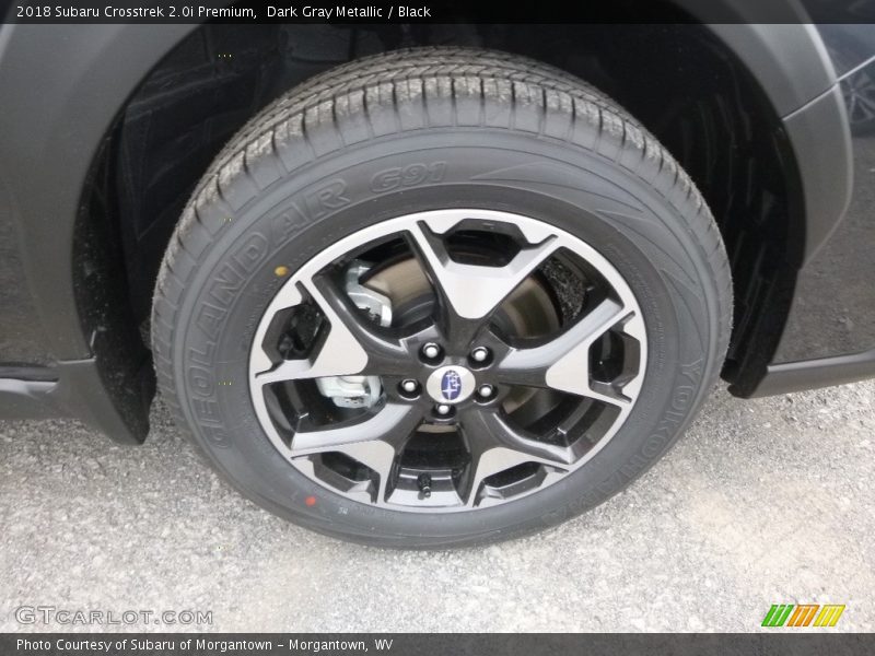 Dark Gray Metallic / Black 2018 Subaru Crosstrek 2.0i Premium